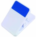 Klip magnetyczny, plastik, 71 x 49 x 42 mm, magnes, miejsce na długopis
