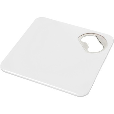 Podkładka z otwieraczem, HIPS, EVA, 82 x 82 x 4 mm, antypoślizgowa
