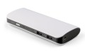 Powerbank 10000 mAh, 139 x 63 x 26 mm, kabel micro USB, wejście 5V -  1,5A, wyjście 5v -  1, 2A