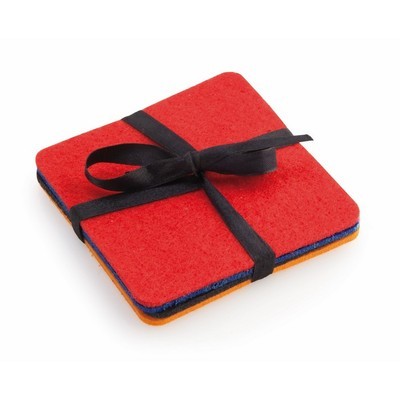 eko - podkładka - filc - gadżet - reklama - napój