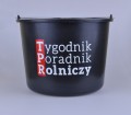 Wiadro z nadrukiem, tworzywo odporne na uderzenia, elastyczne, możliwość nadruku, pojemności 10, 12, 16, 20 l, cena na zapytanie