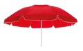 Parasol plażowy, metal, poliester, śr. 145 cm, dwuczęściowa laska, worek foliowy
