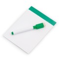 Notes magnetyczny na lodówkę, folia magnetyczna, 150 x 105 mm, pisak i gumka w zestawie
