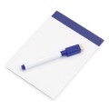 Notes magnetyczny na lodówkę, folia magnetyczna, 150 x 105 mm, pisak i gumka w zestawie
