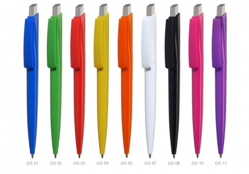 Długopis reklamowy, śr. 10 mm, wkład niebieski jumbo
