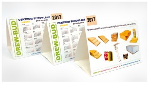 Kalendarz reklamowy piramidka całoroczny