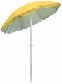 Parasol plażowy, metal, poliester, śr. 156 cm, system wentylacji, spirala do wkręcania a piasek
