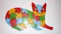 Puzzle drewniane, drewno, ok. 30 x 20 x 1,5 cm, cena orientacyjna
