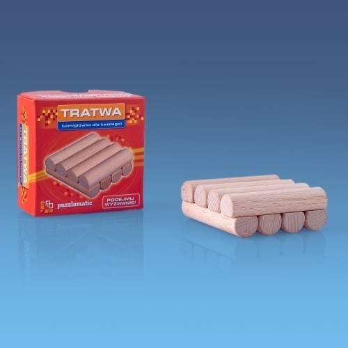 Łamigłówka tratwa, 8 elementów, 85 x 85 x 23 mm, cena dla 50 szt.
