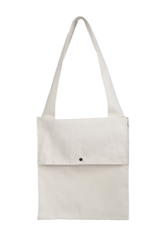 Torba bawełniana listonoszka z klapą, 36 x 40 cm, ucho 80 x 4(6) cm, zapięcie na napę, cena na zapytanie