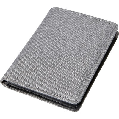 Portfel  z ochroną RFID, poliester, 115 x 77 x 10 mm

