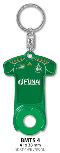 Brelok z tworzywa - sport,  obustronna wklejka żywiczna 41 x 38 mm, cena dla min. 1000 szt., dowolna grafika.
