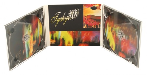 Opakowanie na 2 płyty CD/DVD, karton 250g, dowolny nadruk, folia błysk, cena dla 50 szt.
