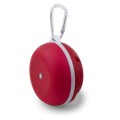 Głośnik bluetooth, ABS, śr. 81 x 46 mm, radio, odbieranie połączeń, czytnik kart micro USB, kabel audio 3,5 mm z końcówkami USB i mini USB, zasięg do 10 m
