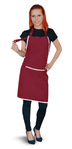 Fartuch promocyjny, 190g, 20% bawełna, 80% poliester, różne kolory