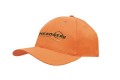 Czapka oddychająca, odychający poly twill, 6 paneli, zapięcie na rzep
