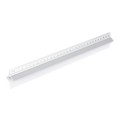 Linijka skalówka, aluminium, 320 x 20 x 20 mm, 5 skal - 1:20, 1:25, 1:50, 1:75, 1:100
