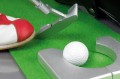 Golf biurowy, metal, PU, 170 x 100 x 390 mm, zwijany trawnik 189 x 23 cm
