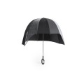 Parasol manualny, poliester pongee, 90 x 85 x 102 cm, 10 paneli, specjalny uchwyt
