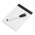 Notes magnetyczny na lodówkę, folia magnetyczna, 150 x 105 mm, pisak i gumka w zestawie
