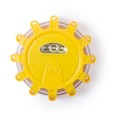 Lampka ostrzegawcza, ABS, śr. 100 x 35 mm, 15 diod LED, magnes
